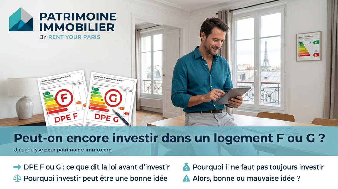 Peut on encore investir dans un logement F ou G